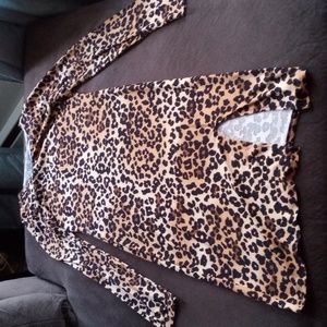 Leopard print dress